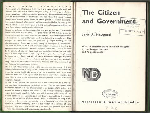 Cover of The Citizen and Government