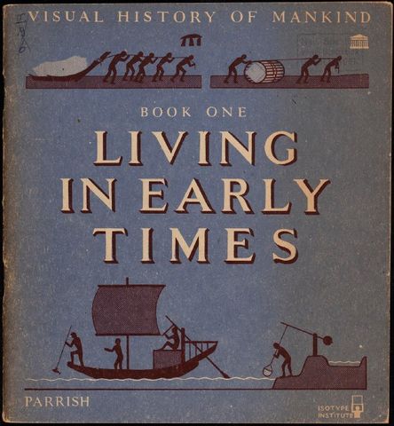 Cover of Visual history of mankind - Book One - Living in early times