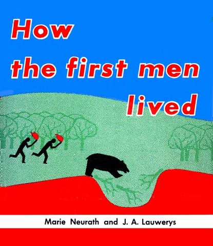 Cover of How the first men lived